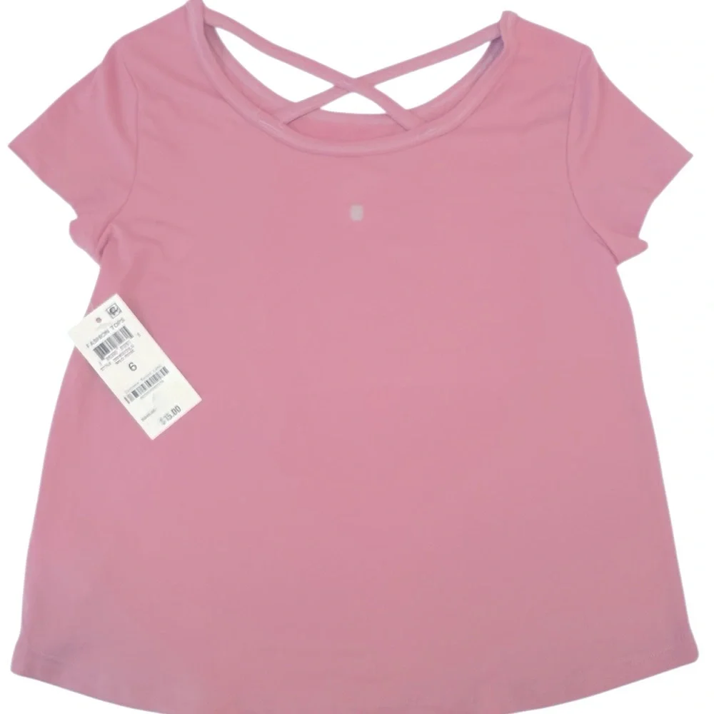 Ideology Pink Short Sleeve Tee Chase Your Dreams